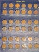 Fairly Complete Lincoln Cents Album 1909-1974