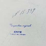 "Mannequin, 15 Fevrier 1958" by Erte (1892-1990)