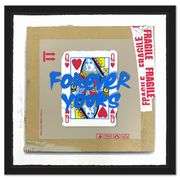 "Queen of Love - Blue" by Mr. Brainwash