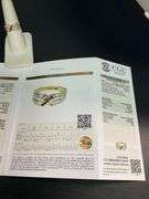 CERTIFIED BRAND NEW 18K GOLD DIAMOND AND RUBIES