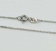 925 Sterling Silver Crystal Pave Classica Pendant With Chain Necklace
