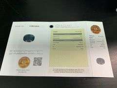 certified natural blue sapphire 2.65 carat