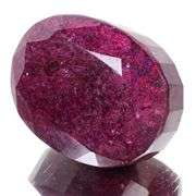 Magnificent Certified Museum Size 1660 Ct Natural Red Ruby Solitaire