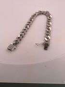 certified brand new men's diamond cuban link bracelet