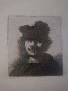 Collection of 15 Very Rare Etchings After Rembrandt (c. 1880)