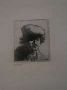 Collection of 15 Very Rare Etchings After Rembrandt (c. 1880)