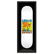 "Crack Down" by Keith Haring (1958-1990)