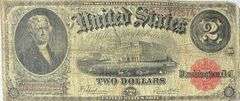 $2 1917 US Note