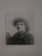 Collection of 15 Very Rare Etchings After Rembrandt (c. 1880)
