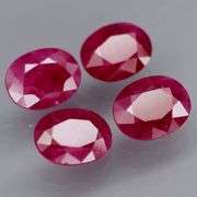 Deep color in this heavy 9ct PIGEONS BLOOD Ruby set!!!