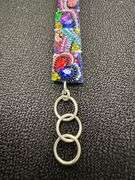 Original Handmade Mosaico Bracelet 8.5" 925 Sterling Silver Mexico Artistic Jewelry