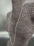 14k White Gold Solid Franco Wheat Rope Chain 1mm Necklace 30"