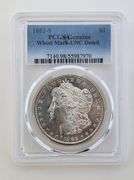 1882-S Morgan Silver Dollar, PCGS  UNC Detail-Wheel Mark