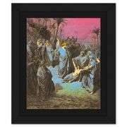 "He Who Casts the First Stone" by Steve Kaufman (1960-2010)