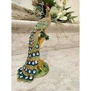24k Gold Peacock Fabergé-Style Swarovski Jewelry Box