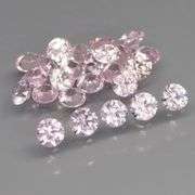 Wow! 2.55cts of baby doll pink UNTREATED Sapphires!