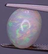 Gorgeous smoldering multi patterned 4.41ct Welo Opal!