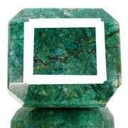 Huge Mined From The Earth Certified 1820 Ct Natural Green Emerald Solitaire