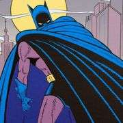 "Batman Over Gotham" by Bob Kane (1915-1998)