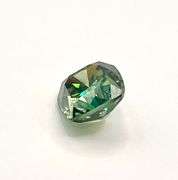 Huge 10.15 Ct Sparkling Emerald Green Lab Simulated Diamond Solitaire