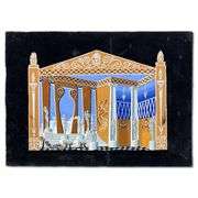 "Phi-Phi, Decor Fait pour les Bouffes-Parisiens, 17 Mars 1957" by Erte (1892-1990)