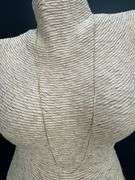 10k Yellow Gold Solid Box Link Chain 0.6mm Necklace 18"