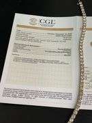 CERTIFIED 12.00 CARATS NATURAL DIAMONDS TENNIS BRACELET , 14K GOLD