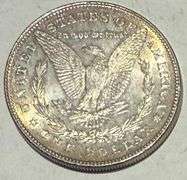 1878 8 Tail Feathers Rev 78 Morgan Dollar