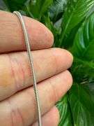 Sterling Silver Magic Snake Chain 1.6mm Solid 925 Italy Brazilian Bracelet 7" inch