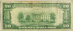 Popular 1928 A Series $20 Numerical FRN