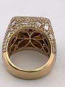 MEN'S CERTIFIED 14K YELLOW GOLD DIAMOND RING