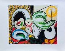 Collectible Pencil Numbered Pablo Picasso, Reclining Nude With Sun