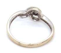 14kt White gold diamond ring