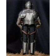 22 Gauge Steel Medieval Knight Armor Wood Base