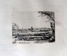 Extremely Rare and Collectible Antique Etching After Rembrandt, c. 1880