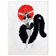 "Les Chatters, Deuxieme Version, September 27, 1959" by Erte (1892-1990)