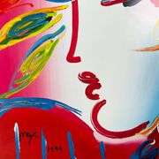 "Blushing Beauty" by Peter Max