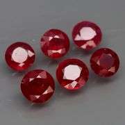 Abosolutely stunning 4.95ct set of blood red Rubies!