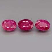 Collectors 5.07ct PIGEONS BLOOD Burmese Ruby set!!!