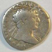 Scarce Emperor Trajan Roman Silver Denarius, 98-117 AD