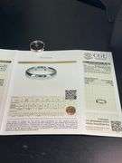 CERTIFIED PLATINUM UNISEX DIAMOND WEDDING BAND