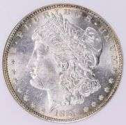 Superb BU 1887 Philadelphia Minted Morgan Silver Dollar!
