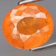 Brilliant! 3.59ct top Fanta orange Spessartite Garnet!