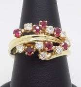 Dankner Ruby & Diamond Ring