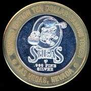 O'Shea's Casino Limited Edition Leprechaun .999 Silver $10 Gaming Token