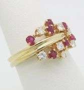 Dankner Ruby & Diamond Ring