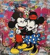 Original painting by the master of all Pop artist, JOZZA, Big Hug!