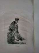 Collection of 15 Very Rare Etchings After Rembrandt (c. 1880)