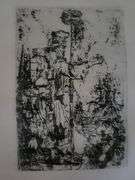 Collection of 15 Very Rare Etchings After Rembrandt (c. 1880)