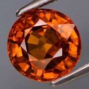 Solitaire grade 2.65ct untreated Imperial Zircon from Tanzania